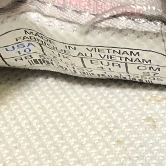 Reebok classic gray suede shoes pink mesh sneakers womens size 10 - Picture 8 of 8